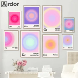 Affiche sur toile d'aura mystère