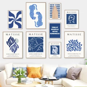 Affiche d'art mural abstrait Matisse