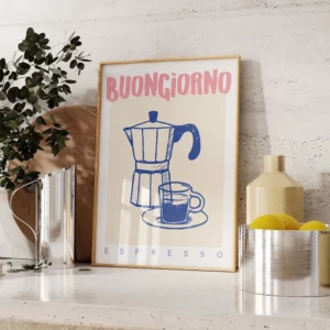 Affiche de café expresso