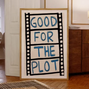 Affiche citation good for the plod / bon pour le travail