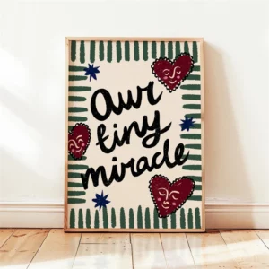 Affiche murale typographique destinations soleil aux couleurs vives - IMG-47287