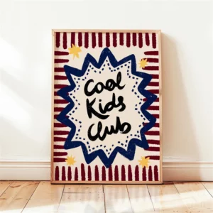 Affiche murale typographique destinations soleil aux couleurs vives - IMG-47249