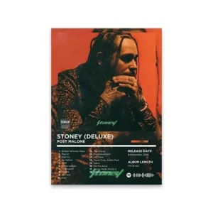 Affiche murale texte plage et coquillages style illustration graphique - P27