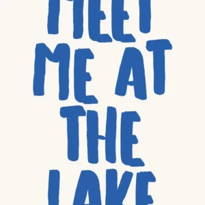 Affiche murale texte plage et coquillages style illustration graphique - P18