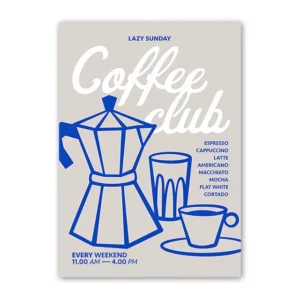 Affiche murale illustration femme inversée texte rouge style graphique - R