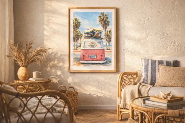 affiche van de dos decor