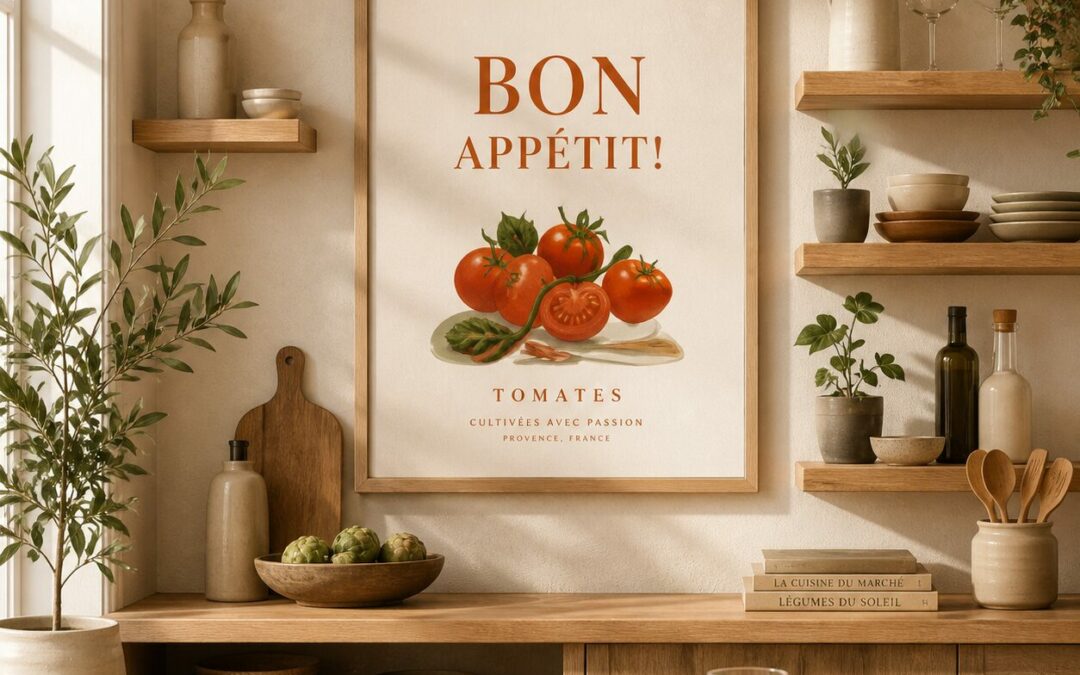 Affiches citation pour la cuisine : des mots qui donnent du goût à votre déco murale