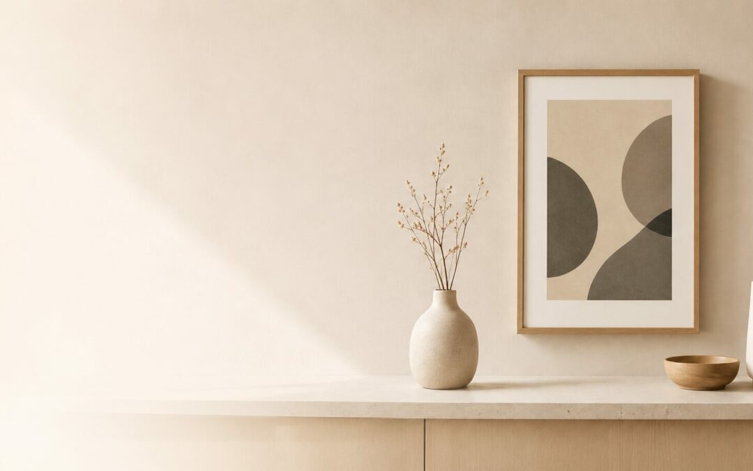 Affiches minimalistes pour le bureau : composer un espace de travail épuré et inspirant