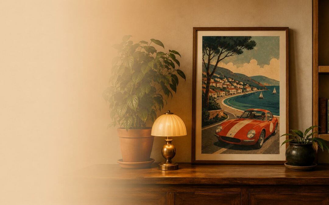 Affiches vintage pour la salle de bain : composer une ambiance rétro et chaleureuse