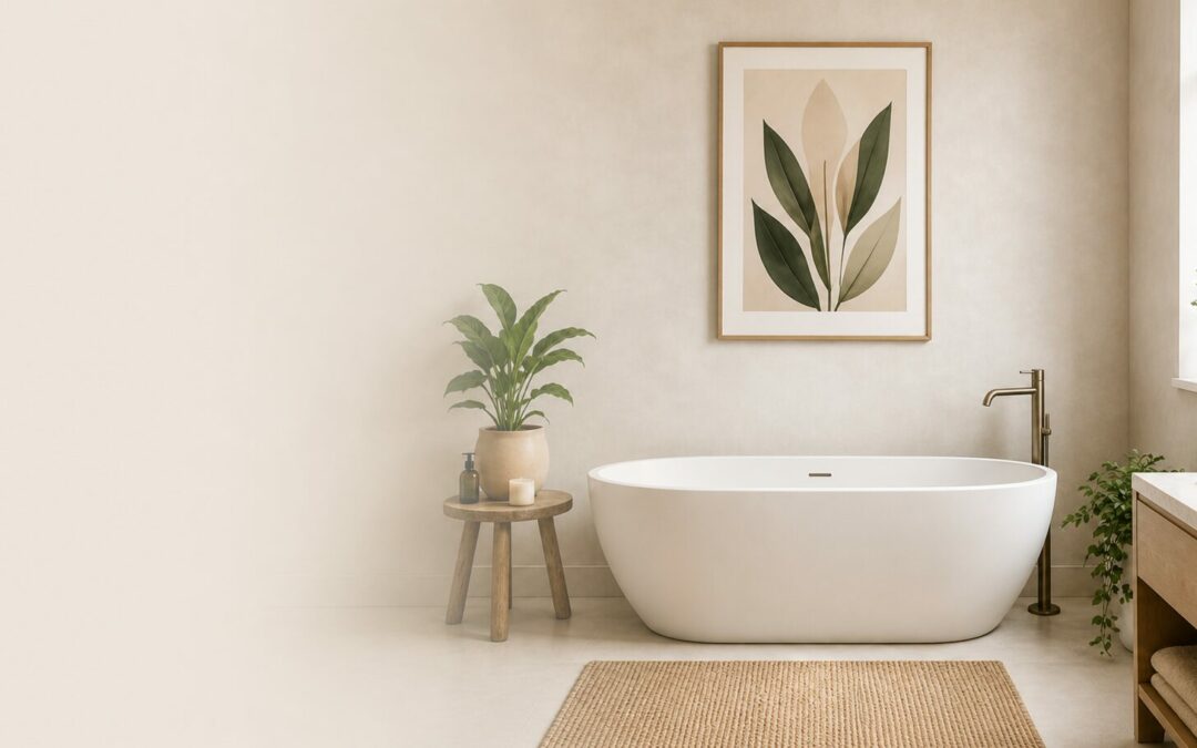 Affiches minimalistes pour la salle de bain : composer une décoration murale épurée