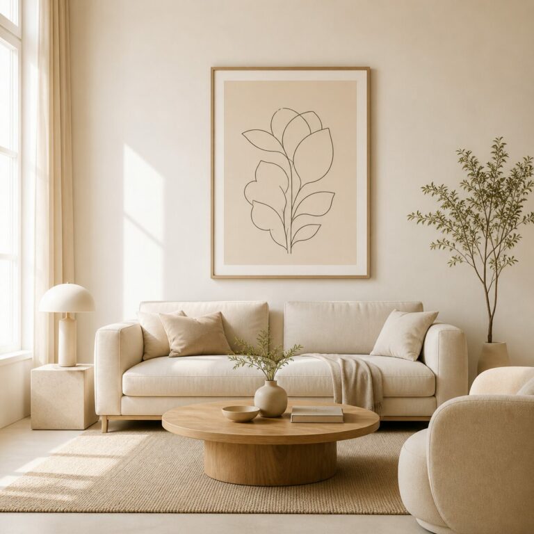 Interieur minimaliste