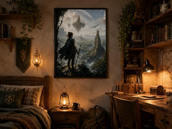 le royaume suspendu chambre decor
